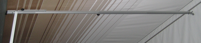 Center Rafter with ground support