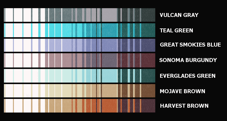 Awning Fabric Colors